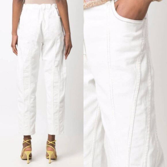 MISSONI Cropped Rainbow Stitch Jeans - Picture 3 of 5